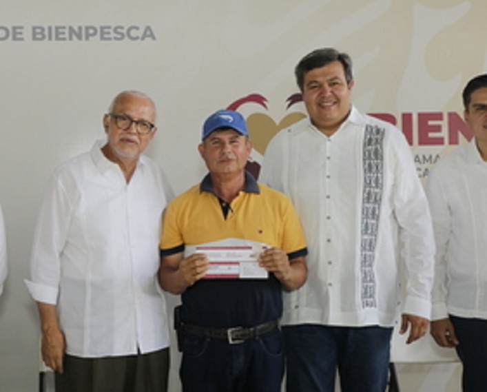 Gobierno de México entrega más de 11 mil nuevas tarjetas a beneficiarios de Bienpesca; suman más de 33 mil