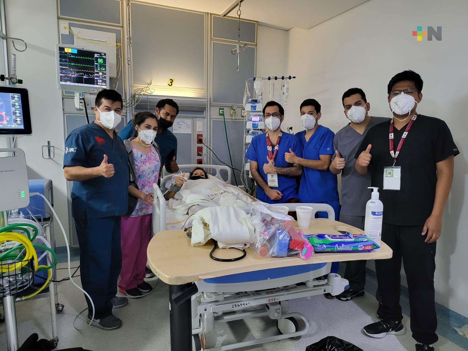 Issste Veracruz salva la vida de una mujer embarazada