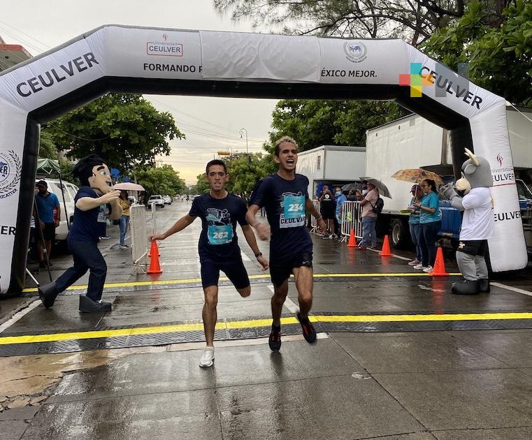 Haydee Muñoz y Rey Omar Aguirre ganan la Carrera CEULVER «Juntos vs la Obesidad»
