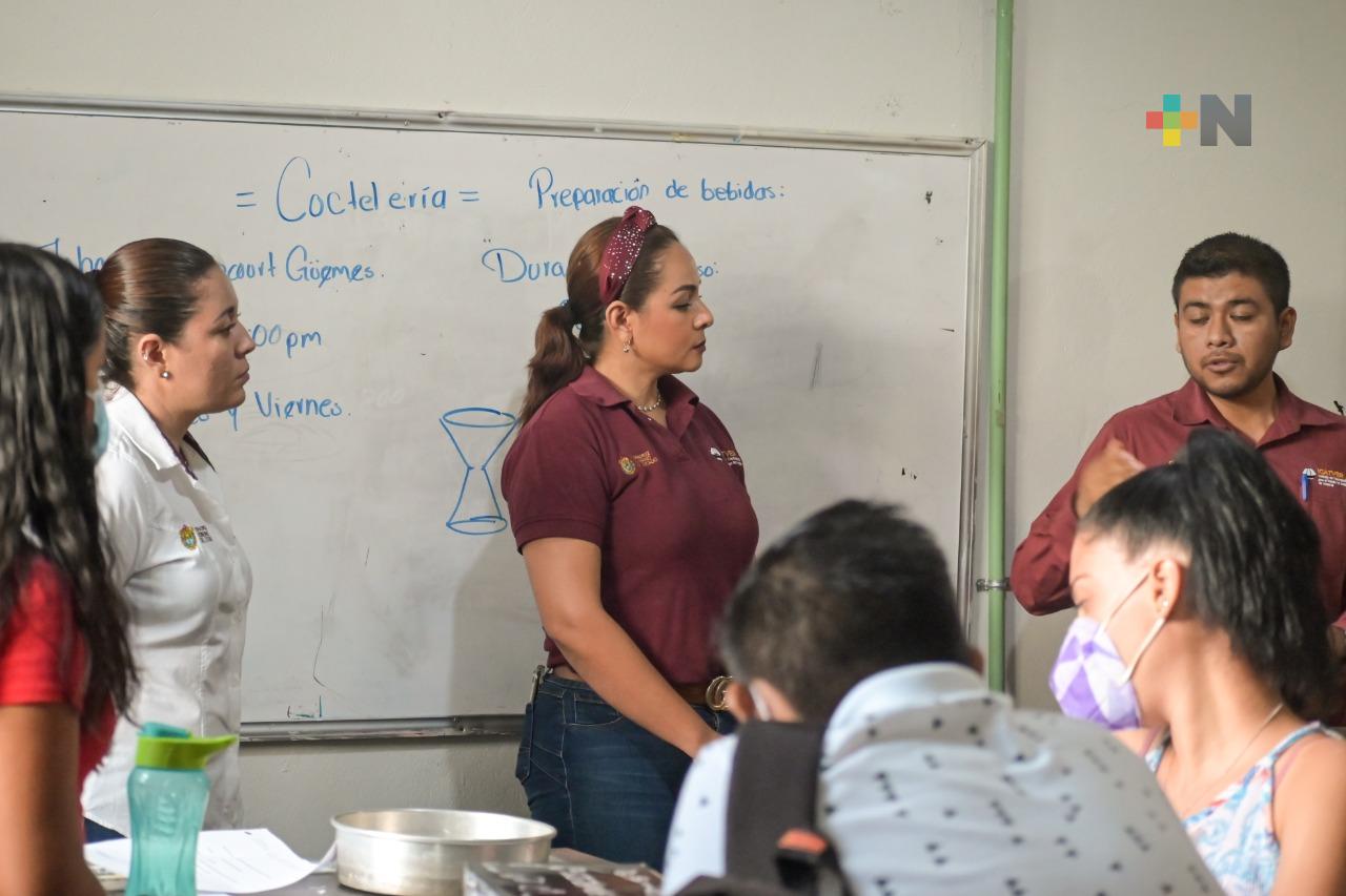 Icatver Tantoyuca ofrece cursos para una pronta inserción al empleo o autoempleo