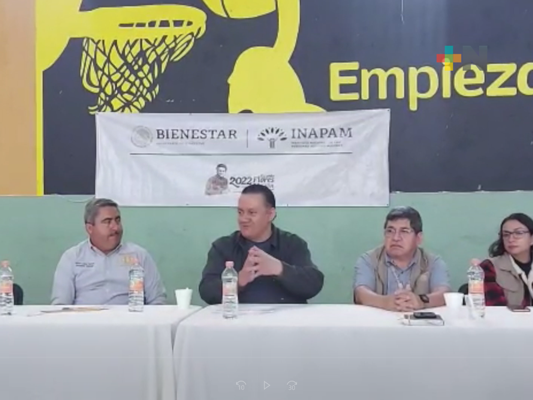 Inapam llega a más municipios del norte de Veracruz