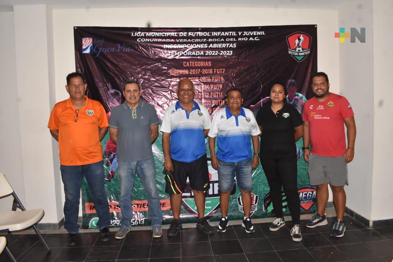 Realizan junta previa a la temporada 2022-23 en la Liga Municipal