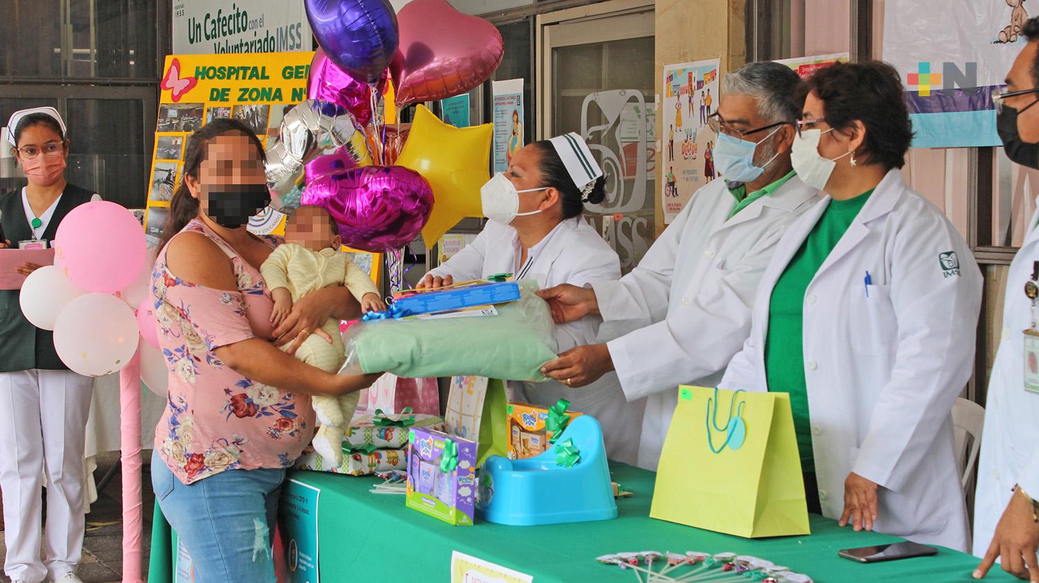 Clausura IMSS Veracruz Norte actividades del Lactatlón 2022