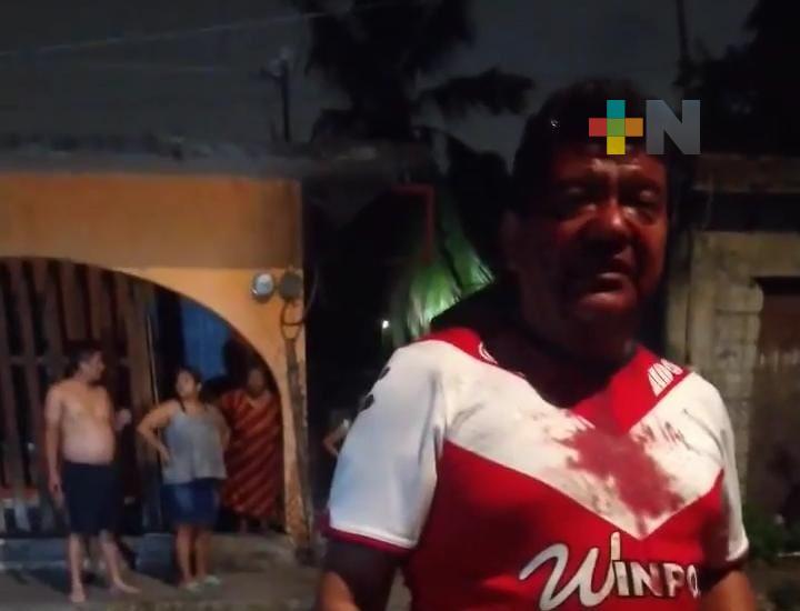 Músico veracruzano sufrió accidente automovilístico en calles del puerto de Veracruz