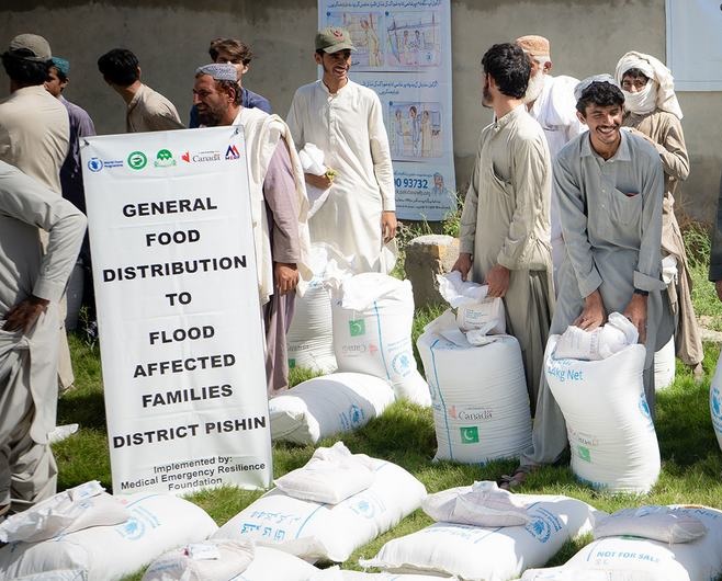 Programa Mundial de Alimentos amplía entrega de ayuda para afectados en Pakistán