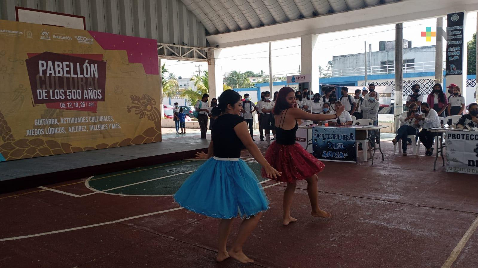 Se realizó en Coatzacoalcos el «Pabellón Cultura 500 años»