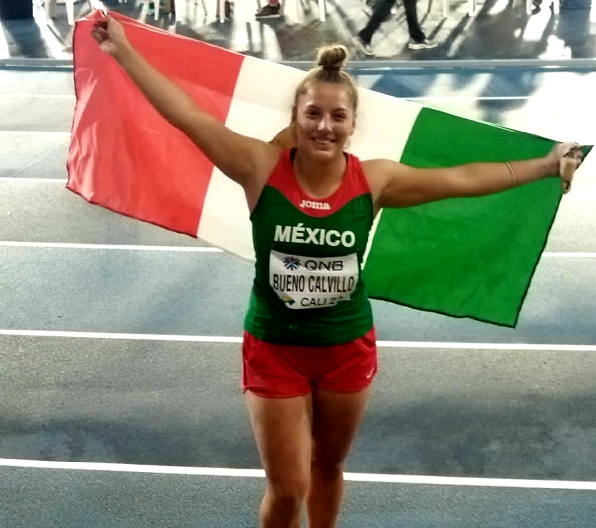 Con esta medalla abro camino a nuevas generaciones mexicanas: Paola Bueno