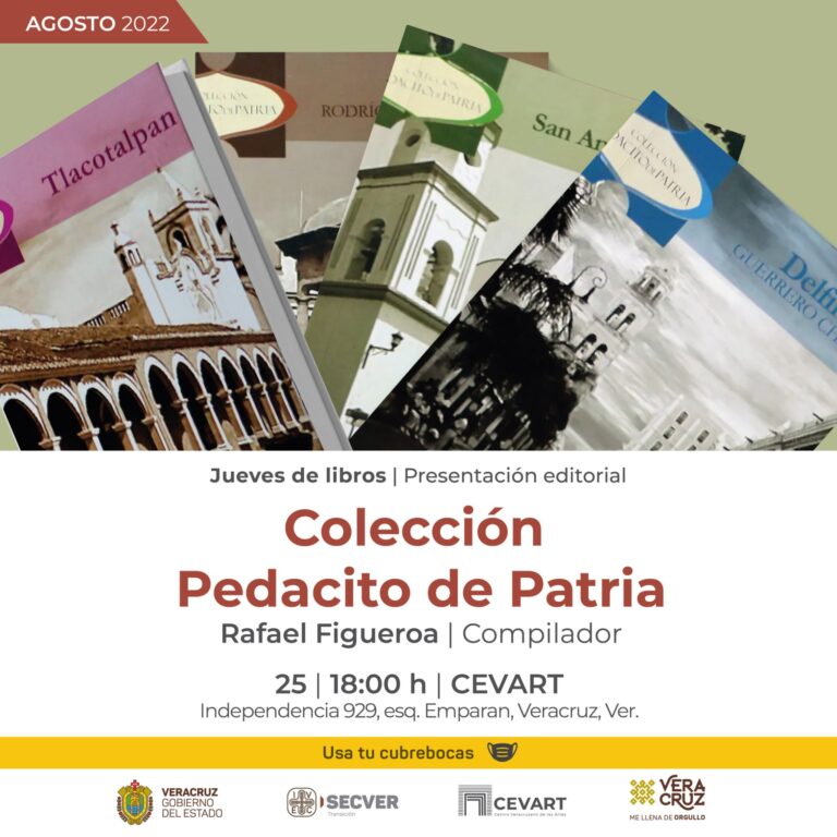 Presenta IVEC la versión digital de los tres tomos de la colección Pedacito de patria