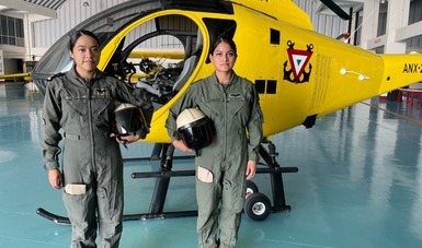 Primeras mujeres Pilotos Navales de Ala Móvil de la Armada de México
