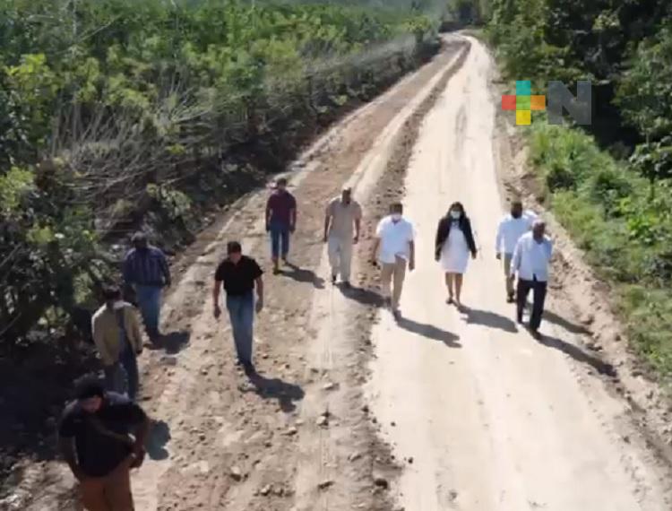 Rehabilitan caminos saca cosechas del municipio de Martínez de la Torre