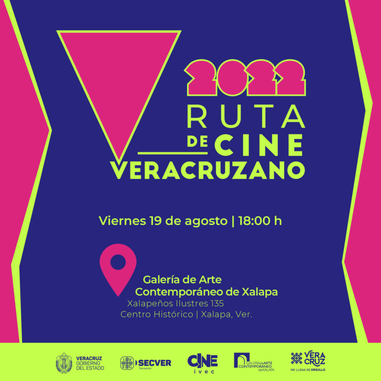 Presenta #CineIVEC una “Ruta de Cine Veracruzano” en la Galería de Arte Contemporáneo de Xalapa