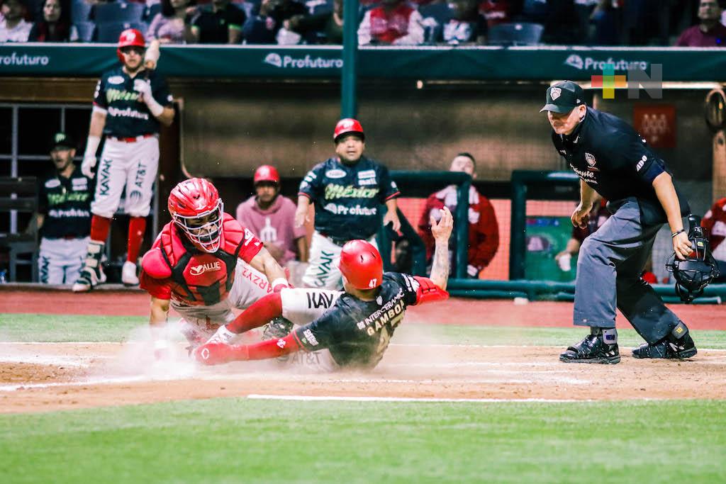 Los Diablos pegan primero, vencen por pizarra de 13-10 al Águila