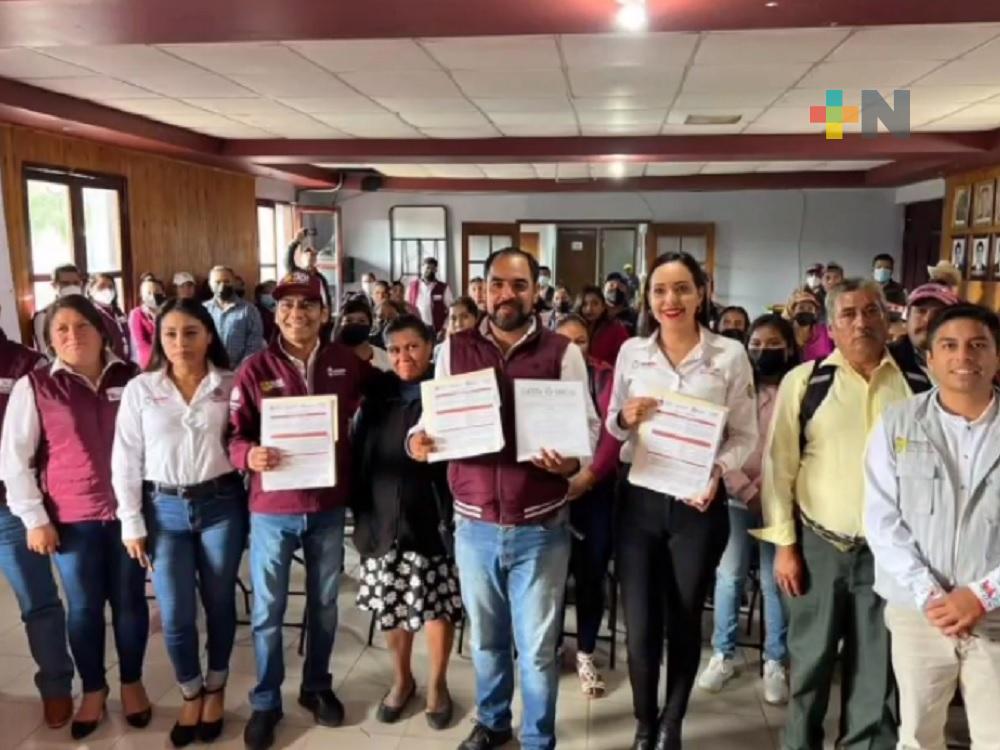 Sedesol implementa autosuficiencia alimentaria y mujeres emprendedoras en Zacualpan