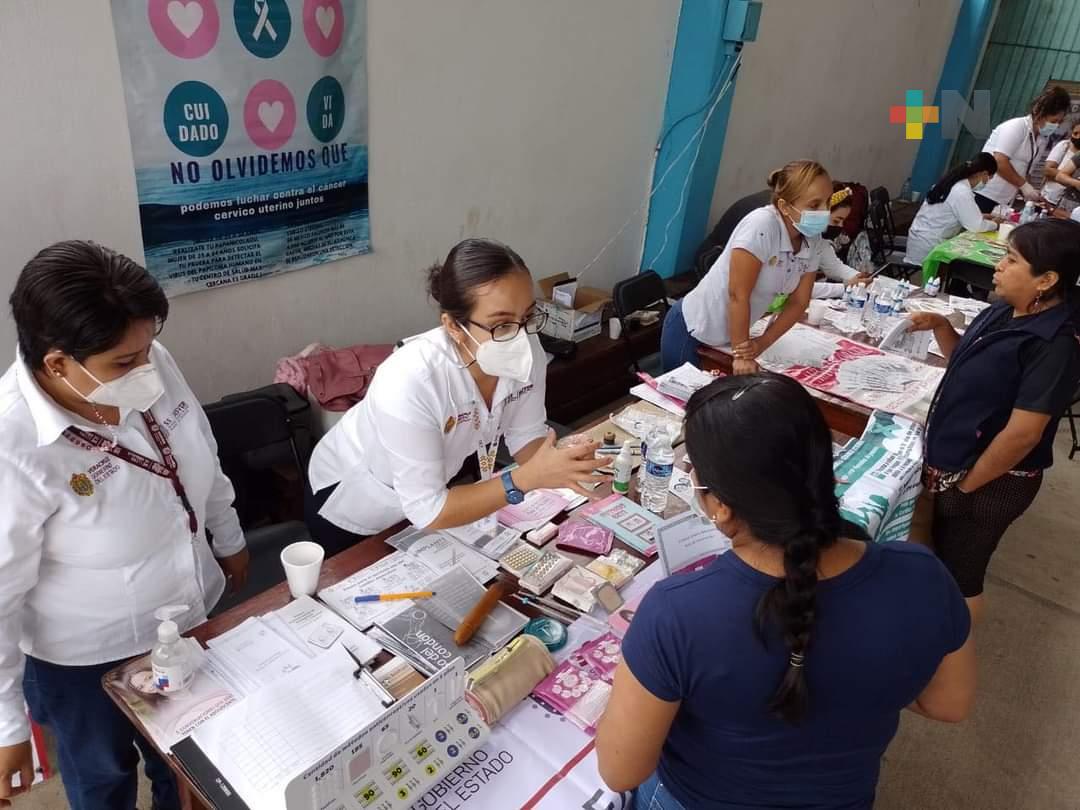 Secretaría de Salud estatal y DIF de Misantla dan servicio a 108 comunidades