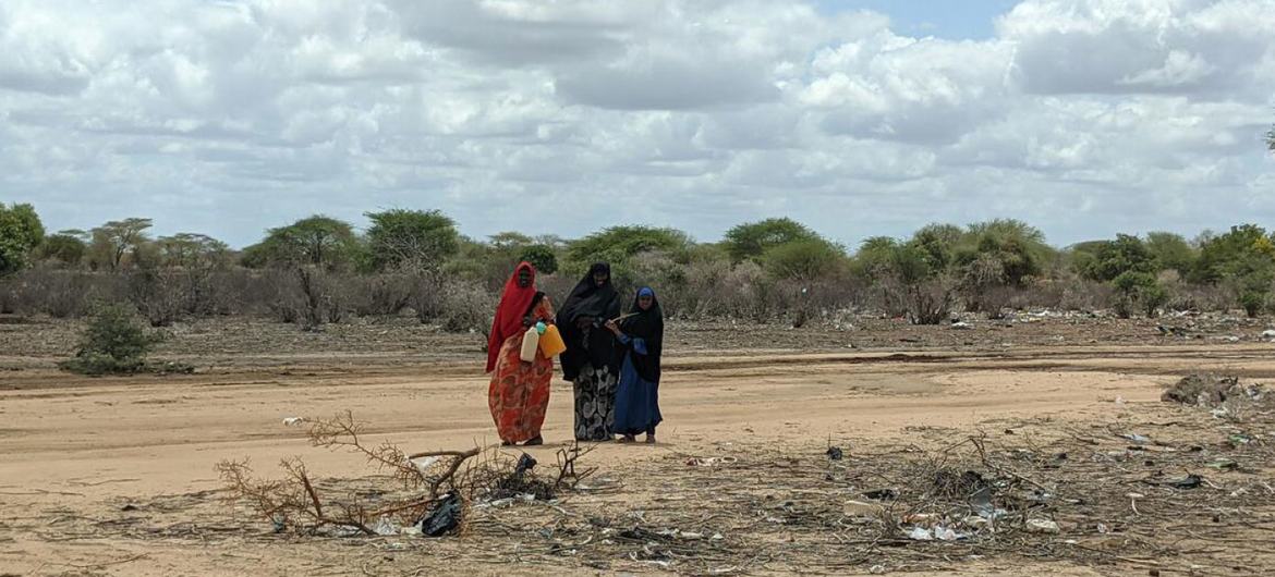 Un millón de personas desplazadas por la sequía en Somalia