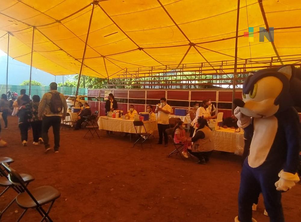 Esta semana concluirá vacunación en 16 municipios de región Coatepec