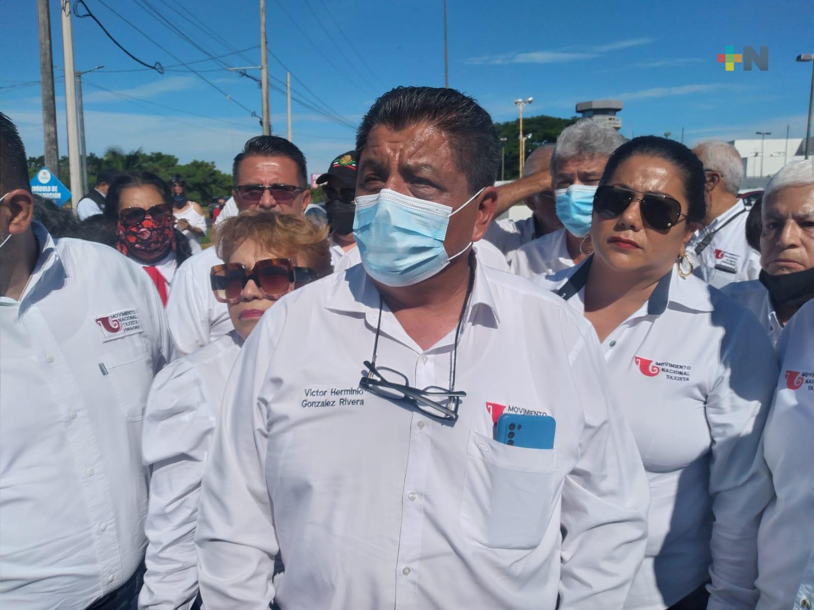 Taxistas de zona conurbada Veracruz-Boca del Río piden circular con pasaje en zonas federales
