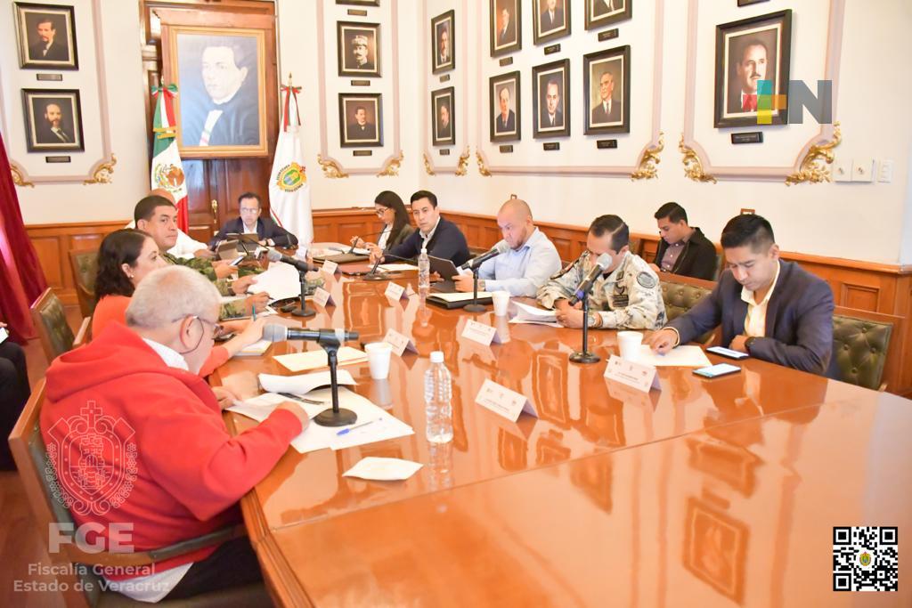 Sesiona Mesa de COESCONPAZ en Palacio de Gobierno