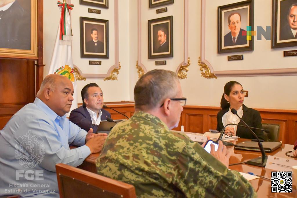 Sesionó Mesa de COESCONPAZ en Palacio de Gobierno