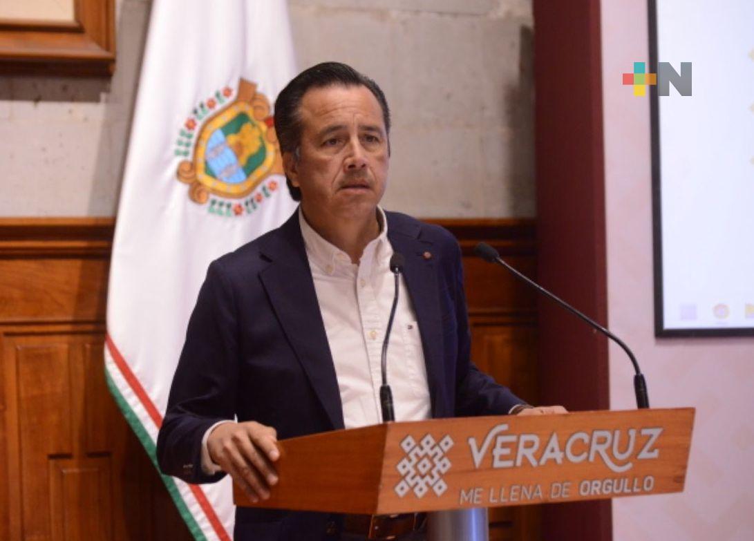 En Veracruz no hay tapados, reitera Cuitláhuac García ante aprobación de ley de residencia efectiva