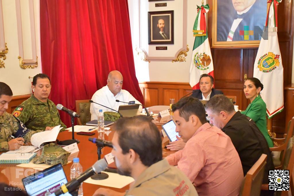 Sesiona Mesa de Construcción de la Paz, en Xalapa