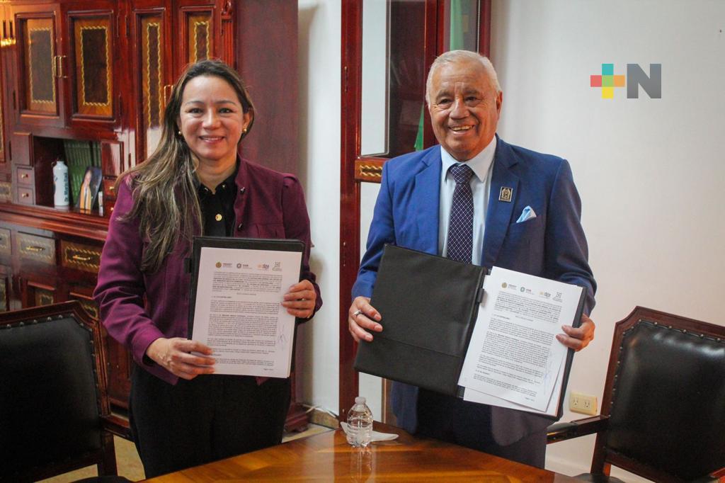 Firman convenio CGE y El Colver para fortalecer Administración Pública