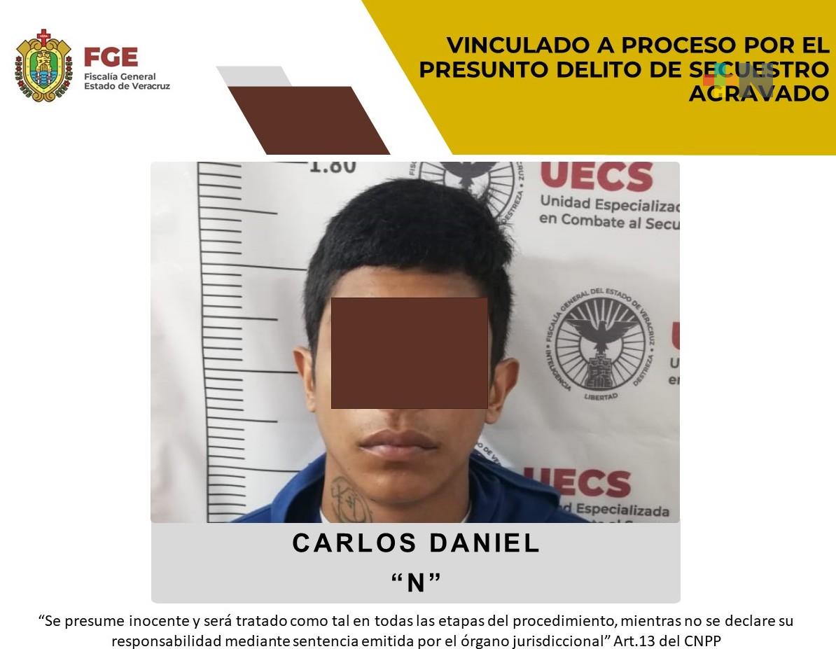 Carlos Daniel «N» es vinculado a proceso por presunto delito de secuestro agravado