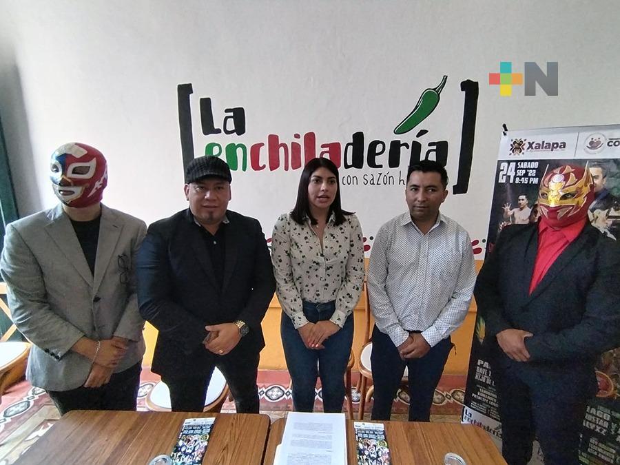 Anuncian magna función de Lucha Libre a beneficio del DIF Municipal de Xalapa