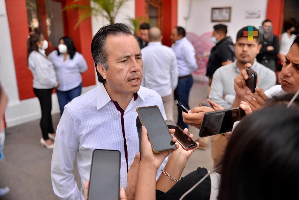 Promedio de homicidios dolosos en Veracruz bajó de 7 a 2 por día: Cuitláhuac García