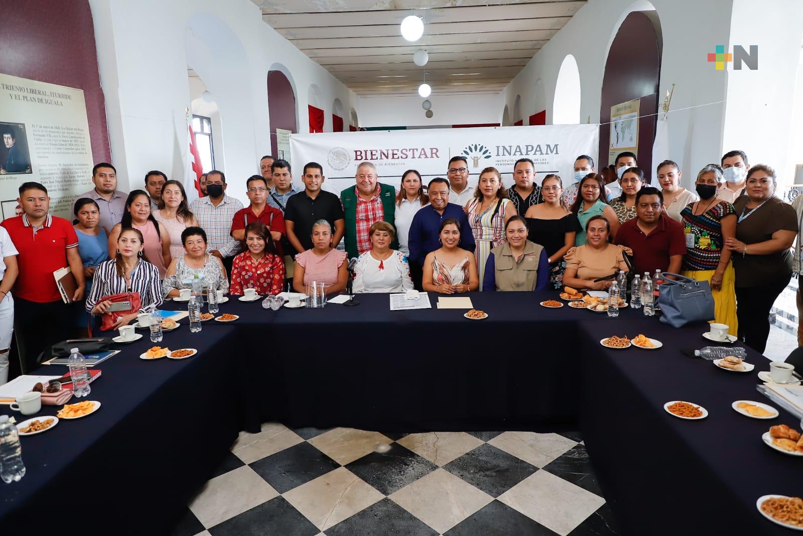 Instalará Bienestar este martes, módulo para credencialización de INAPAM en Córdoba