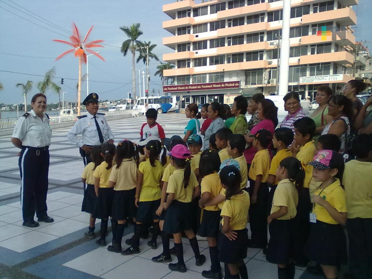 Disminuyen accidentes viales en Tuxpan gracias a «Educación vial en tu escuela»