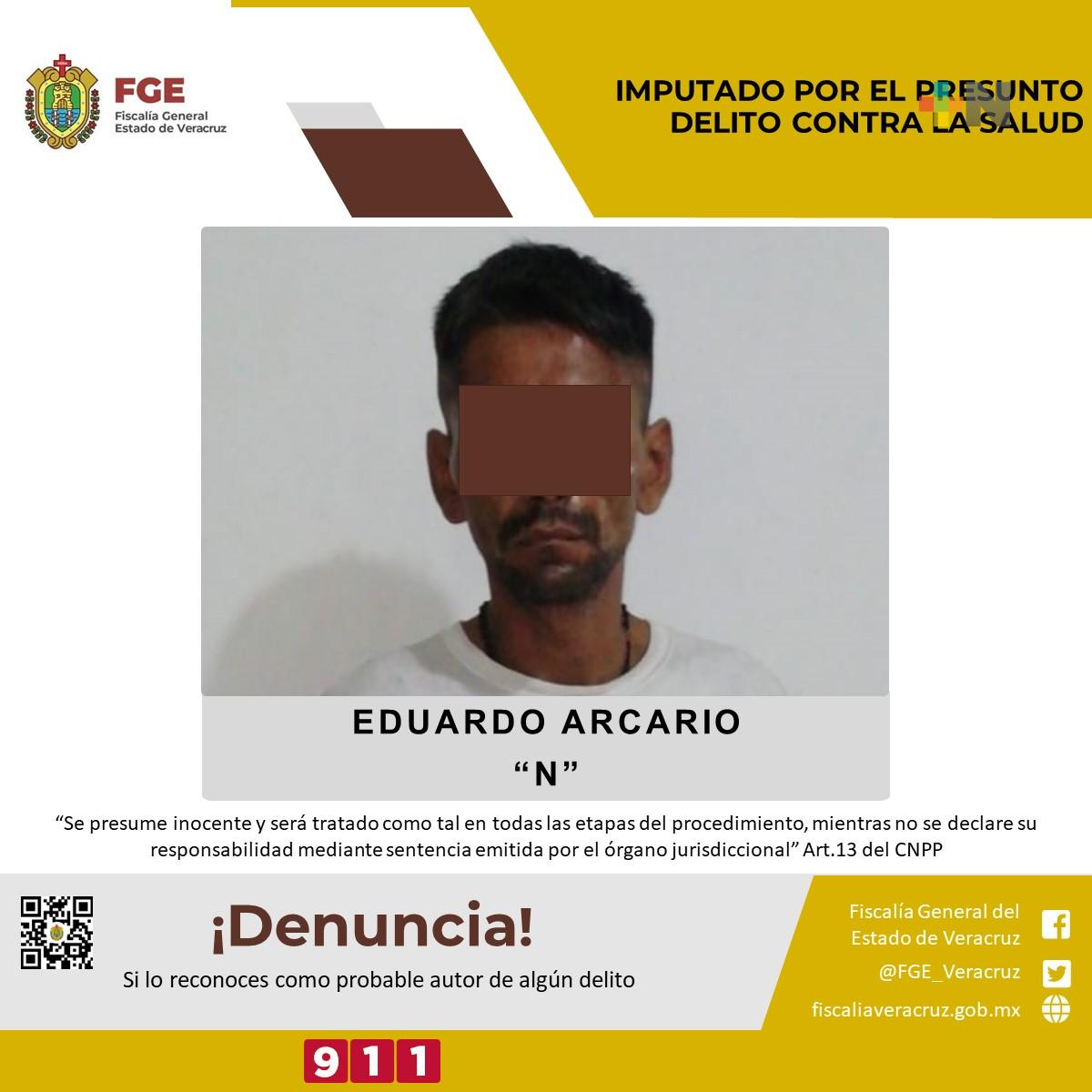 Imputado por presunto delito contra la salud