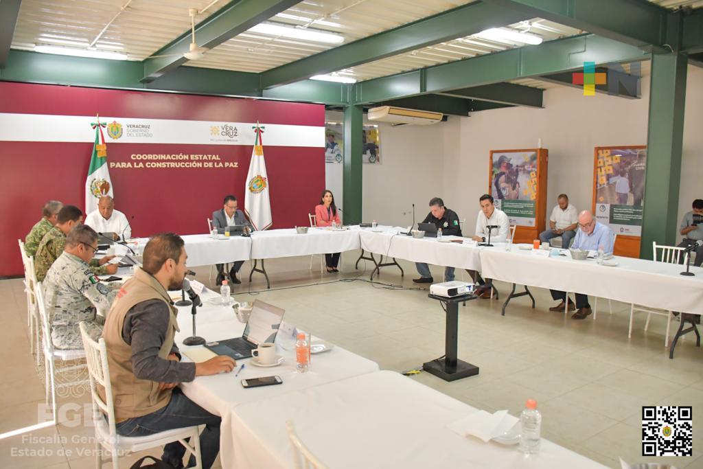 Sesiona la Mesa de Construcción para la Paz, en Emiliano Zapata