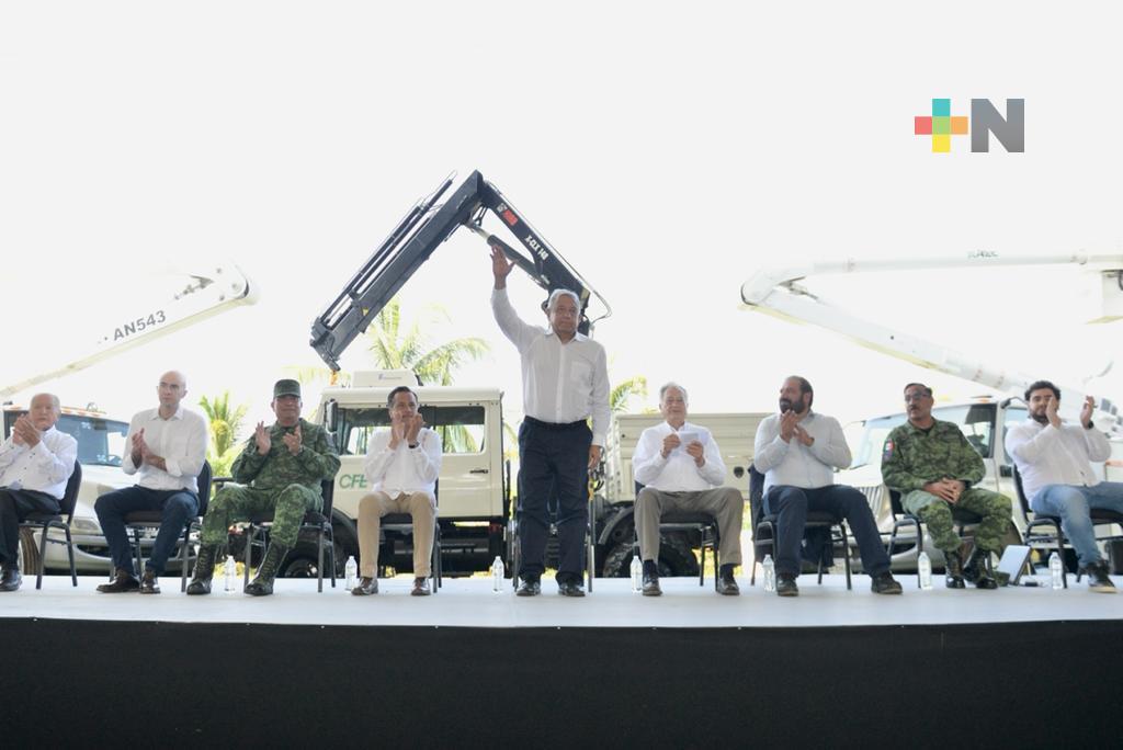 Cerca de 407 antenas de la CFE cubrirán Veracruz, Tlaxcala y Puebla para dotar de internet