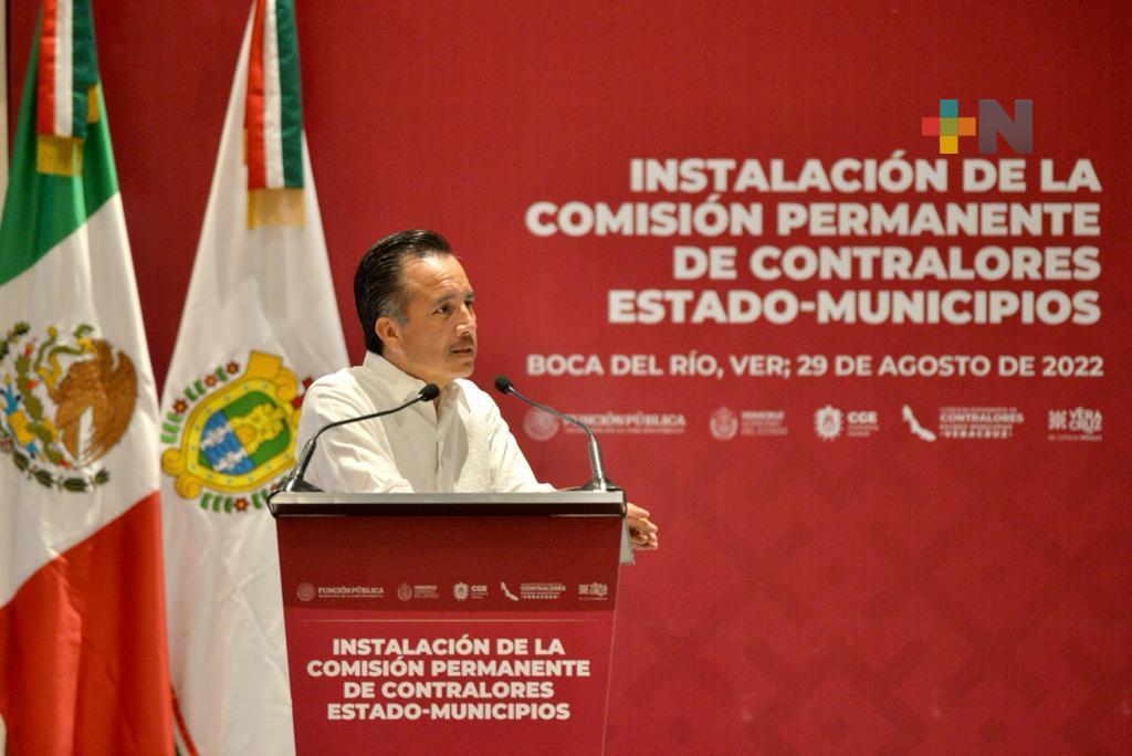 Veracruz está marcando la pauta en rendición de cuentas: Gobernador