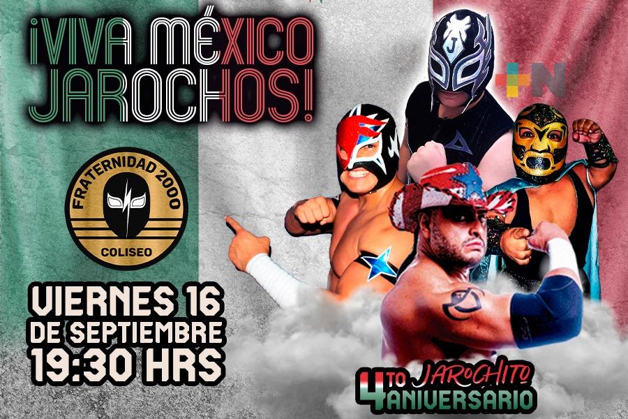 ¡Viva México! Texano y Microman celebrarán a Jarochito