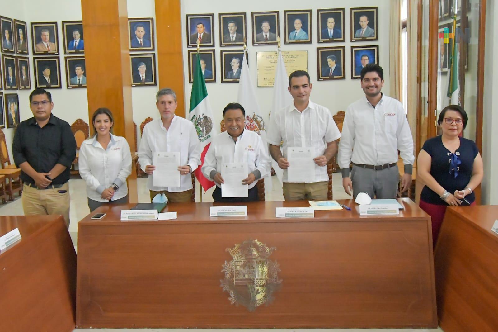 Firman convenio de colaboración Córdoba y la Universidad Veracruzana