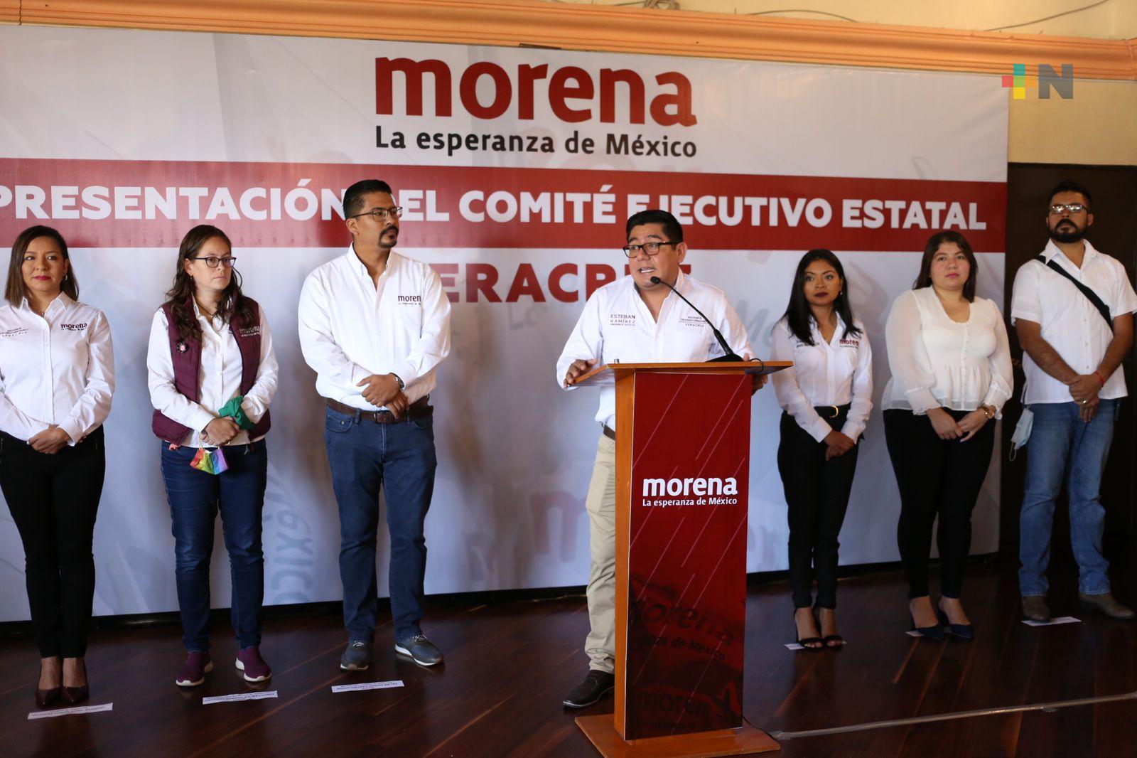 Con unidad y organización, en Veracruz la 4T sigue y no se detiene: Esteban Ramírez