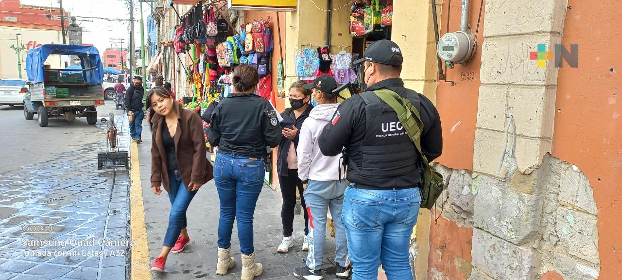 Realiza UECS acciones preventivas al delito de secuestro y engaño telefónico