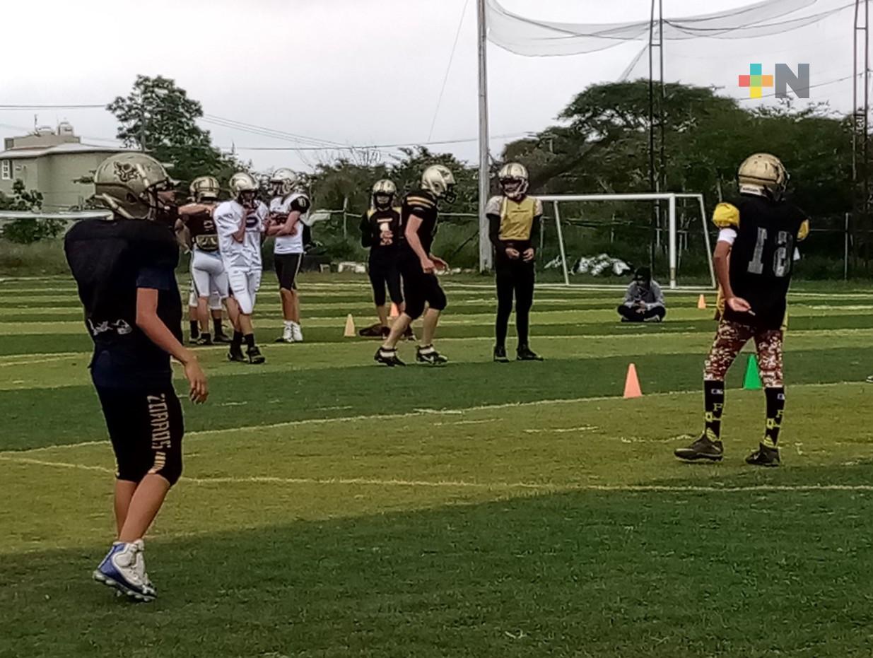 Disputarán cuatro semifinales los Zorros Dorados en ONEFA