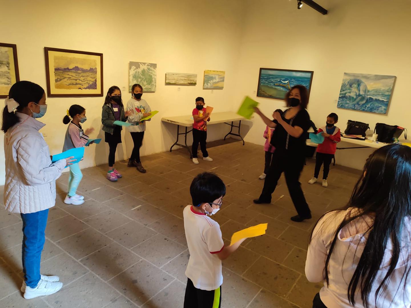Gran éxito el curso de pintura que ofrece el Centro Recreativo de Xalapa
