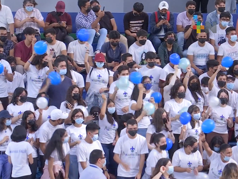 Inaugura la Universidad Veracruzana el periodo escolar agosto 2022-enero 2023