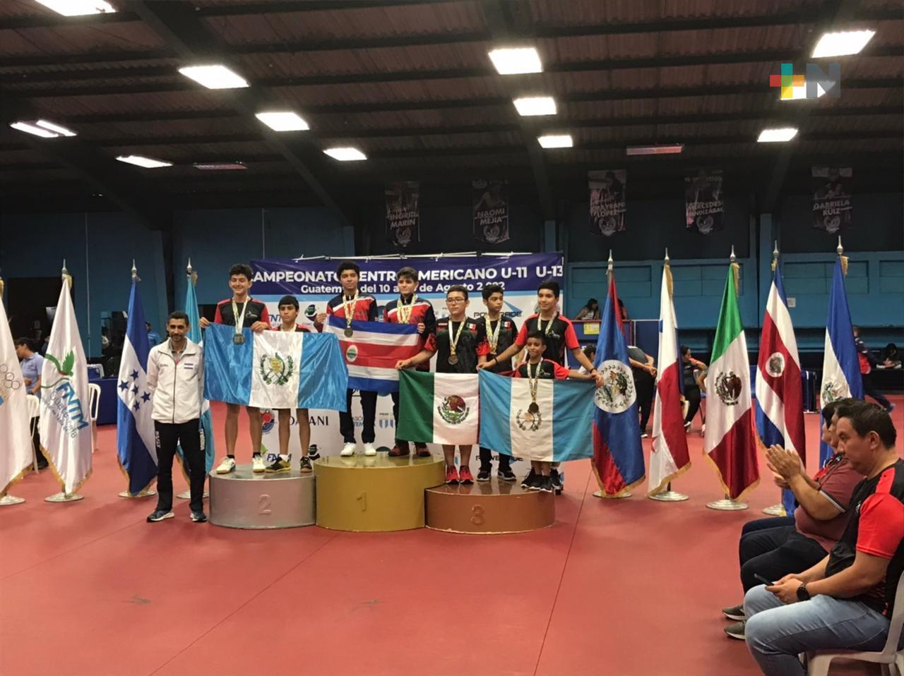 Destaca tenismesista veracruzano en Campeonato Centroamericano U-13