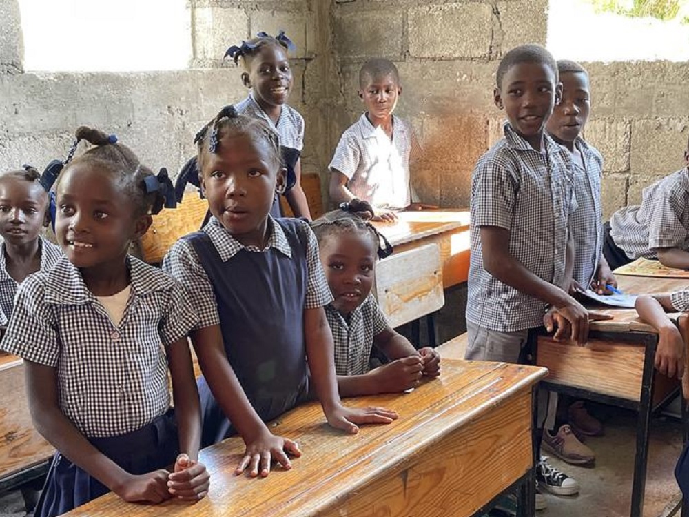 Más de 250.000 niños en Haití no tienen acceso a escuelas adecuadas