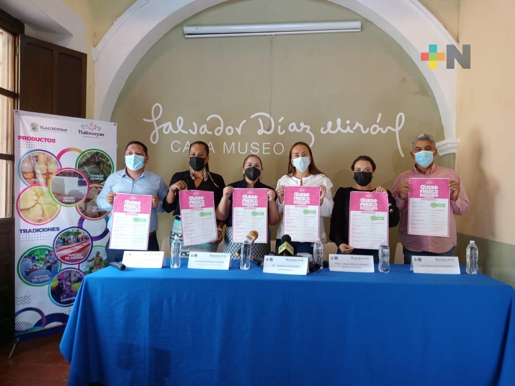 En Tlalixcoyan elaborarán el queso más grande de México