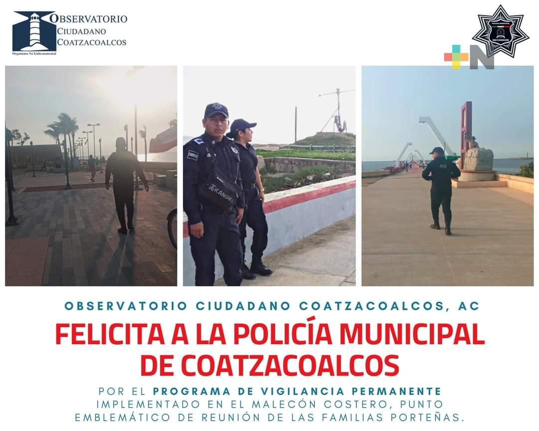Observatorio Ciudadano de Coatzacoalcos  lanza campaña de reconocimiento y dignificación de la función policial