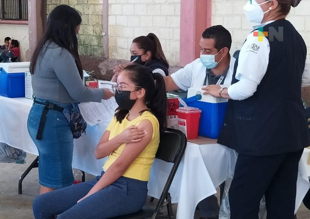 Vacunarán contra Covid a población de 5 a 17 años en 29 municipios veracruzanos