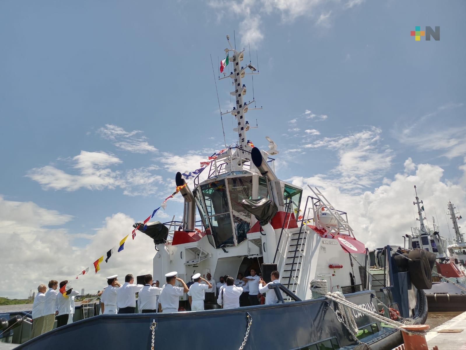 Remolcador «Catrina» se une a flotilla de Asipona Coatzacoalcos