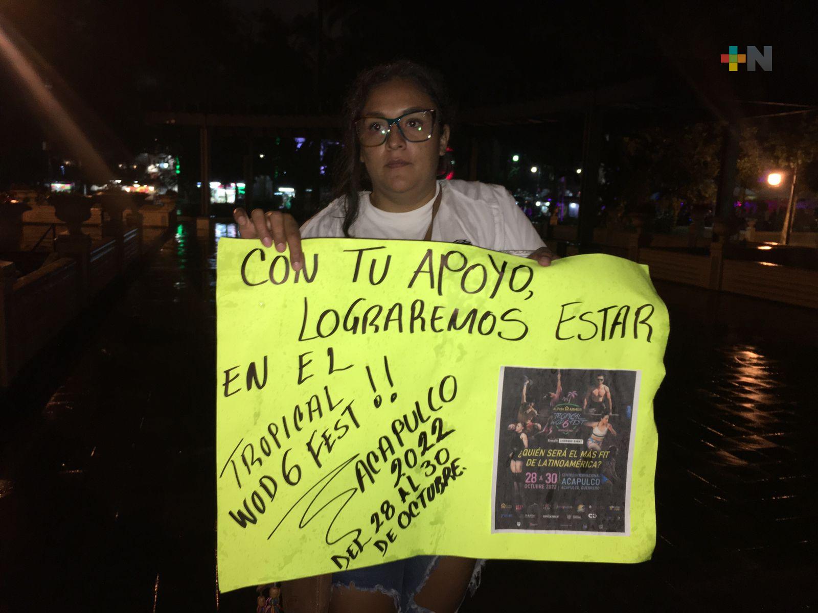 Deportistas xalapeñas solicitan apoyo para participar en competencia