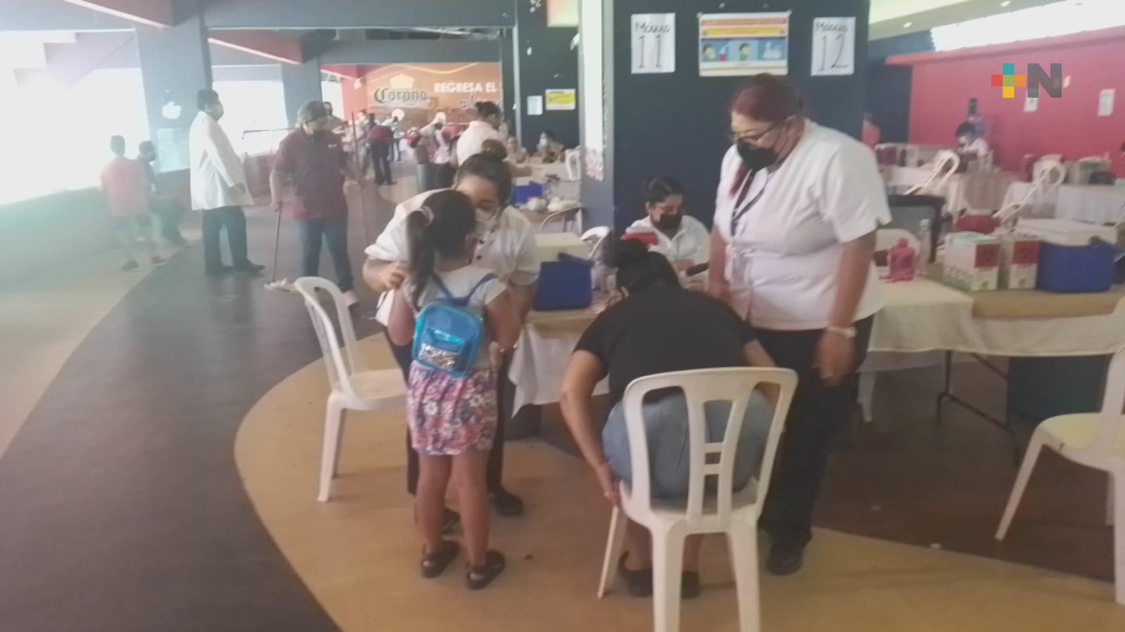 En zona Veracruz-Boca del Río último día para aplicar refuerzo antiCovid a niños